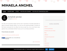 Tablet Screenshot of mihaelaanghel.com